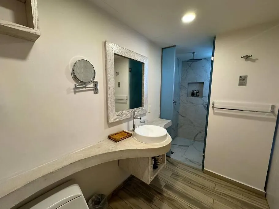 Lägenhet New Apt Near The 5Th Avenue Pool With Ocean View Playa del Carmen