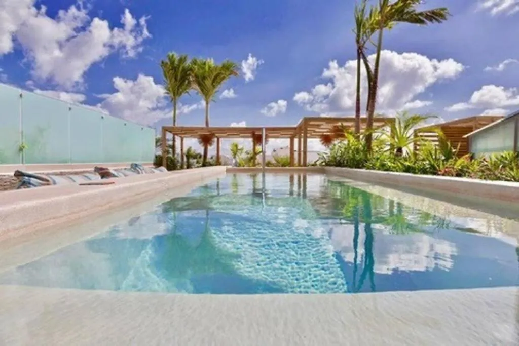 Lägenhet New Apt Near The 5Th Avenue Pool With Ocean View Playa del Carmen Mexiko