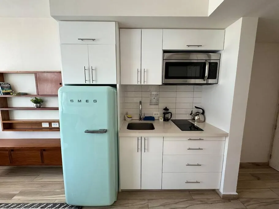Lägenhet New Apt Near The 5Th Avenue Pool With Ocean View Playa del Carmen